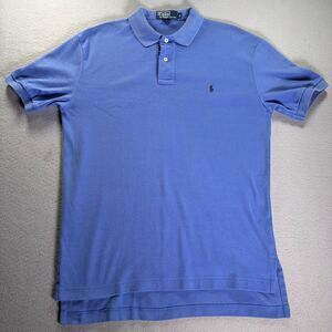 Polo Ralph Lauren Classic Fit Men's Small Earth Blue Short Sleeve Polo Shirt